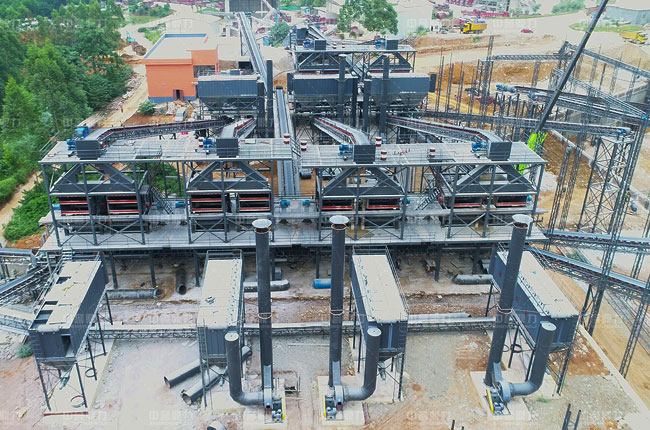 南寧市福松建材通潤采石場時產(chǎn)1500-2000噸生產(chǎn)線