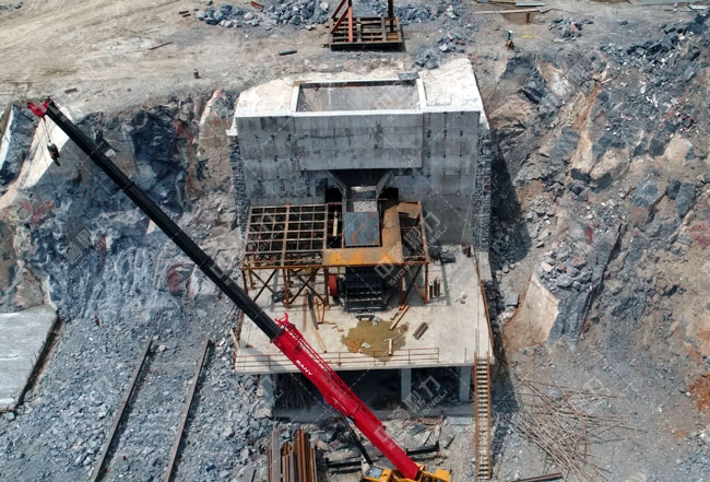 河北涉縣中普建材時產800噸石料生產線