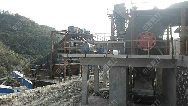 大型石子破碎機(jī)生產(chǎn)線