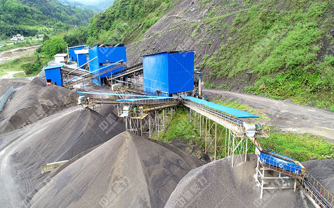 大型石子破碎機(jī)生產(chǎn)線